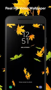 Autumn Leaves Live Wallpaper screenshot 2