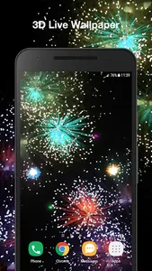 Firework Live Wallpaper screenshot 0