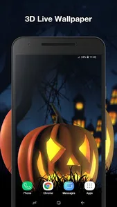 Halloween Night Live Wallpaper screenshot 4