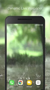 Real Rain Live Wallpaper screenshot 0