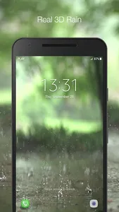Real Rain Live Wallpaper screenshot 2