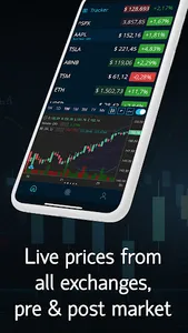 LiveQuote Stock Market Tracker screenshot 1