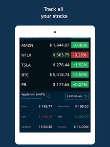 LiveQuote Stock Market Tracker screenshot 19