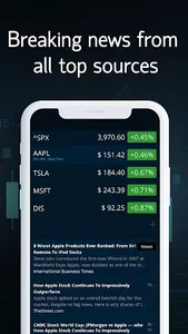 LiveQuote Stock Market Tracker screenshot 4