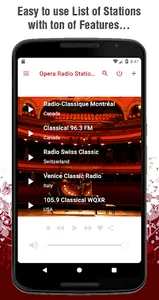 Opera Radio Stations 2.0 screenshot 1