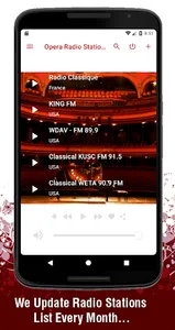 Opera Radio Stations 2.0 screenshot 2