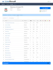 LiveResult - результаты матчей screenshot 9