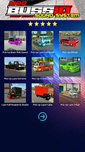 Bussid Pick Up Sound System screenshot 1