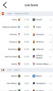 LiveSoccer screenshot 3