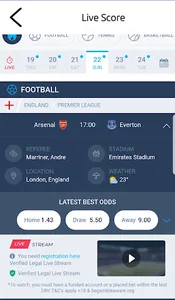 LiveSoccer screenshot 4