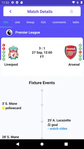 Livesoccer - live soccer score screenshot 3