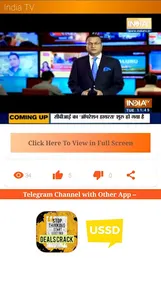 Live TV Hindi News screenshot 0