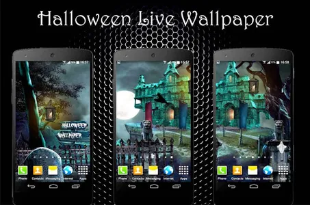 Halloween Live Wallpaper HD screenshot 4