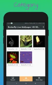 Butterfly Live Wallpaper HD 3D screenshot 5