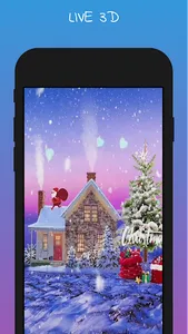 Christmas 3D Live Wallpaper screenshot 6