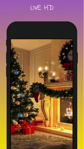 Christmas Fireplace Live Wall screenshot 13