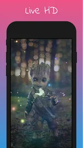 Baby Groot Live Wallpaper screenshot 1
