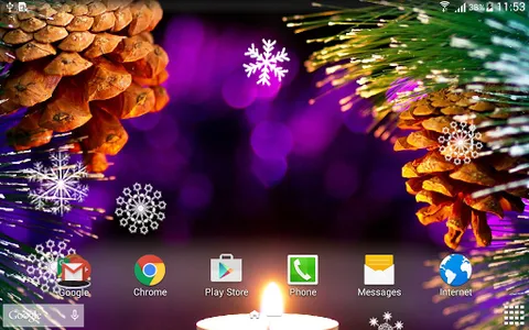 Abstract Christmas Wallpaper screenshot 7