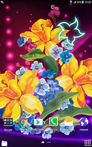 Abstract Flower Live Wallpaper screenshot 5