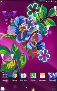 Abstract Flower Live Wallpaper screenshot 6