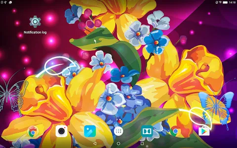 Abstract Flower Live Wallpaper screenshot 7