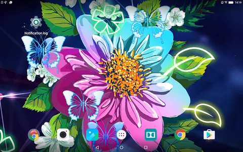 Abstract Flower Live Wallpaper screenshot 8