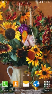 Autumn Flower Live Wallpaper screenshot 1