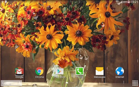 Autumn Flower Live Wallpaper screenshot 7