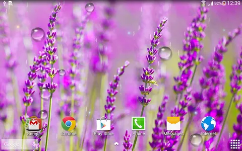 Autumn Flowers Live Wallpaper screenshot 8