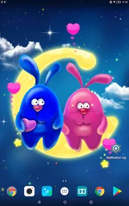 Bunnies Romantic Live Wallpape screenshot 5