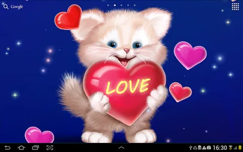 Cute Cat Live Wallpaper screenshot 4