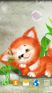 Foxy Cute Live Wallpaper screenshot 0