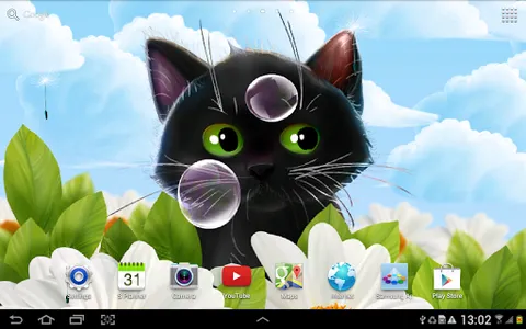 Cute Kitten Live Wallpaper screenshot 6