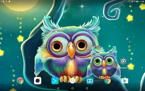 Cute Owls Live Wallpaper screenshot 7