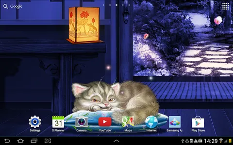 Sleeping Cat Live Wallpaper screenshot 3