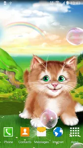 Kitten Live Wallpaper screenshot 1