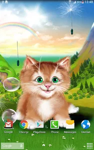 Kitten Live Wallpaper screenshot 4