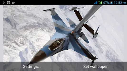 Military Aircraft Live Wallpap screenshot 1