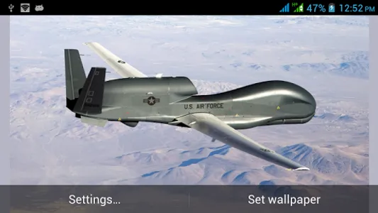 Military Aircraft Live Wallpap screenshot 5