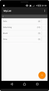 Endless List screenshot 0