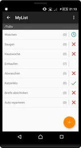 Endless List screenshot 1