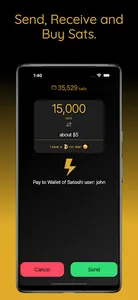 Wallet of Satoshi screenshot 2