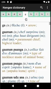 Dictionnaire Nengee-Fr-En screenshot 0