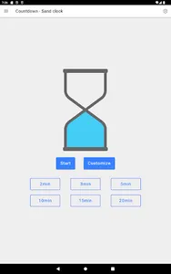 Countdown - Sand clock screenshot 8