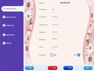eCheck-in screenshot 16