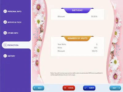 eCheck-in screenshot 9