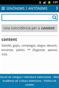 Diccionaris Valencians screenshot 4