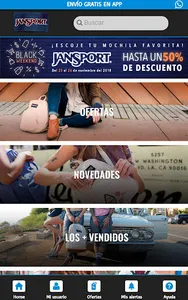 JANSPORT CA – Tienda Online screenshot 0