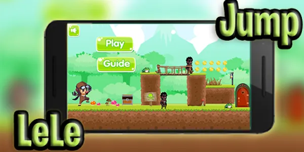 Jungle Lele Jump - Juego en el screenshot 0
