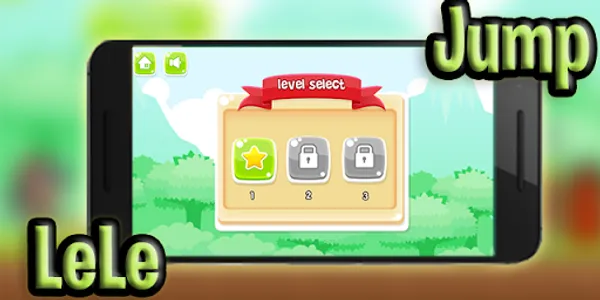 Jungle Lele Jump - Juego en el screenshot 3